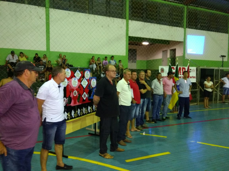 FINAL DO CAMPEONATO MUNICIPAL DE FUTSAL 2017